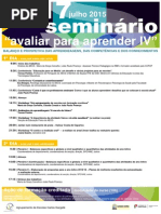 cartaz SEMINÁRIO 2015