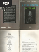 BATAILLE, Georges. a Experiência Interior. p. 39-61