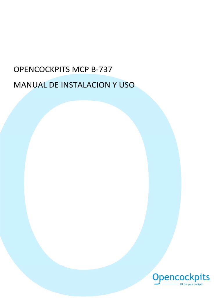 Manual de Instalacion y Uso MCP B737 PDF | PDF | Archivo de computadora ...