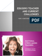 Edu3093 Teacher and Current Challenges