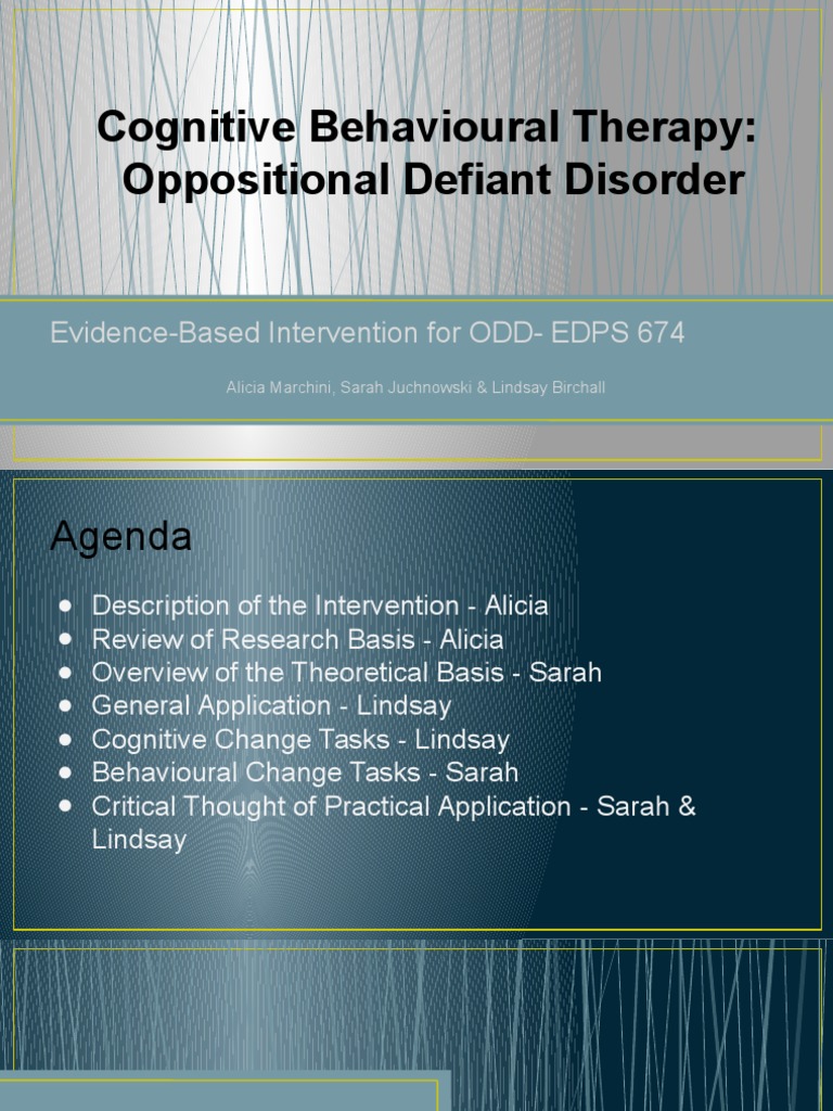 Cbt theory presentation image