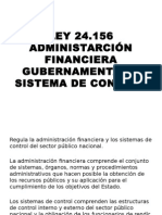Resumen Ley 24156 contabilidad publica
