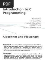 Download Introduction to C Programming by varunuday SN27096983 doc pdf