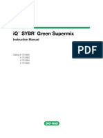 Iq Sybr Green Supermix: Instruction Manual