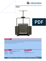 RIA MTV Sluice Gates: Specification
