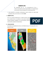 Cemento APU: Características y usos del cemento sostenible de UNACEM