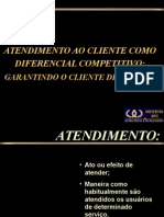 ATENDIMENTO ao cliente