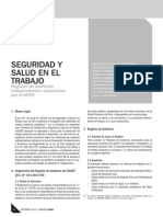 2014 - Registro de Auditores Independientes de SST Ante El MTPE