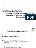 USO DE LA COMA I.ppt