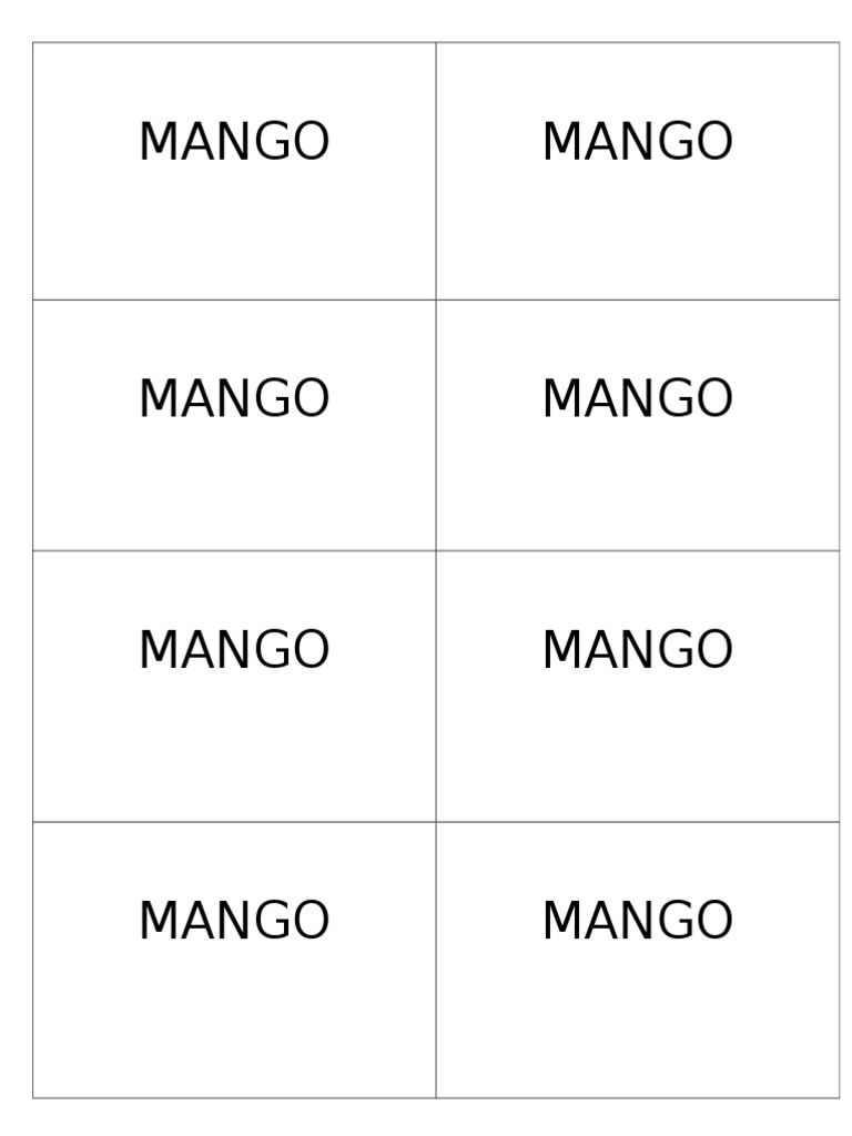 Mango | PDF