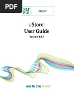 UStore User Guide v.8.0.1 r.1.23