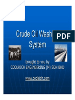 Crude Oil Washing System