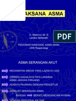 Pedoma Penatalaksanaan Asma