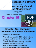 Analyzing Companies & Valuing Stocks