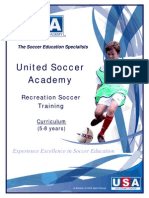 Recreation Soccer Training Curriculum Ages 5 8