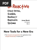 Go Reactive: Event-Driven, Scalable, Resilient & Responsive Systems