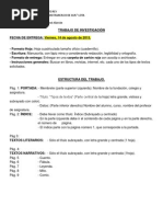 Trabajo Para El Hogar Tipo de Textos 2015