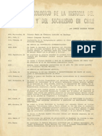 Barria, Jorge - Cuadro Cronológico de La Historia Del Sindicalismo y Del Socialismo en Chile