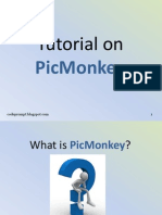 Tutorial on PicMonkey