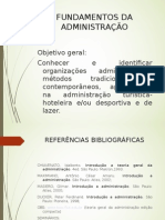 1 Aula de Administração