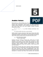 Modul 5 Analisis Varians