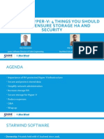 Hyper v 4 Things You Should Know to Ensure Storage HA and Security