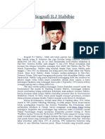 Biografi B.J Habibie