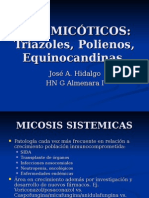 ANTIMICÓTICOS - Polienos, Equinocandinas