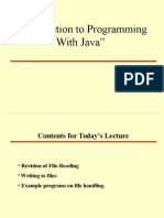 Introduction To Programming With Java