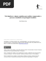 LINS_Três Hipóteses e Alguns Caminhos Para Melhor Compreender o (Artigo)