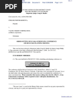 Porter-Armenta v. Van Ru Credit Corporation - Document No. 3