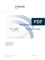 MorphoAccess Parameters Guide