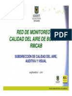 11. Sda - Red de Monitoreo de Calidad Del Aire de Bogota