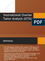 International Ovarian Tumor Analysis (IOTA)