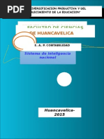 Trabajo de Sistema de Inteligencia Nacional