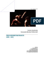 Portfolio Projects - PRESS Reviews - C.osatinsky F.N.pelliccioli