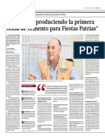 Gestión - 01-07-2015 - Cementos Pacasmayo - Estaremos Produciendo La Primera Bolsa de Cemento para Fiestas Patrias PDF