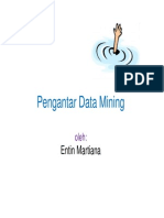 Minggu 1 Pengantar Data Mining PDF
