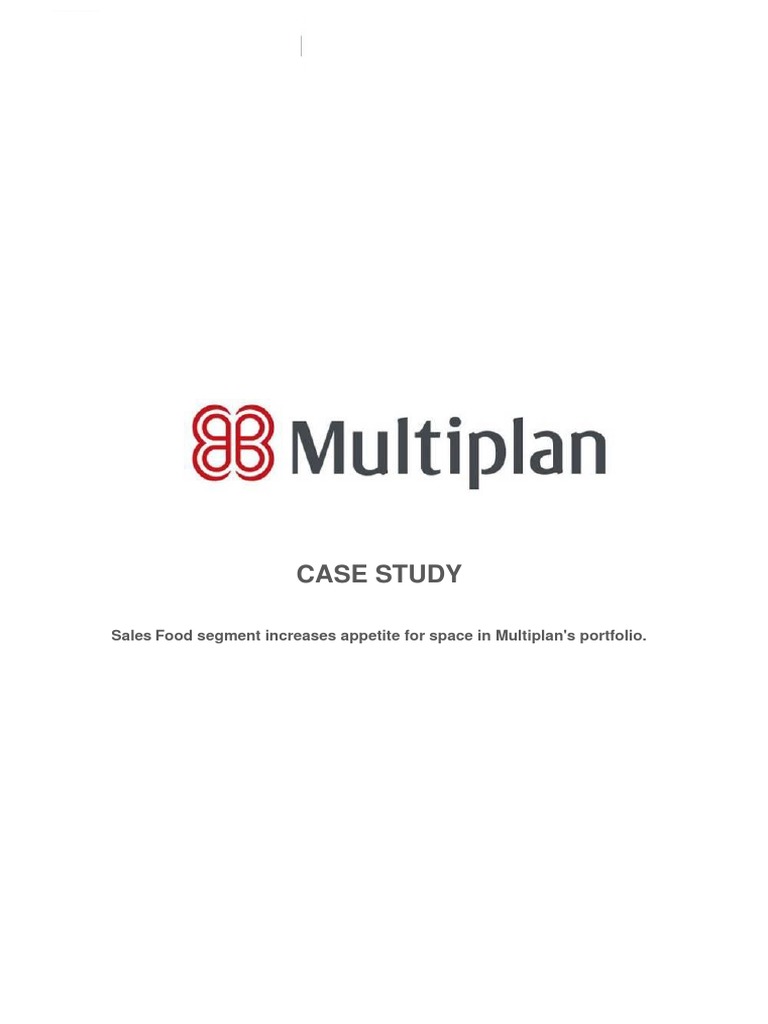Sales Food Segment Increases Appetite For Space in Multiplan's ...