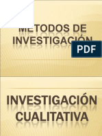 MÉTODOS DE INVESTIGACION