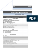 Client Environment Worksheet v05132013