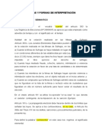 Reglas y Formas de Interpretación