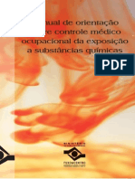 Manual de Controle Médico - Substâncias Químicas