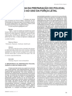 A Importância Da Preparação Do Policial Quanto Ao Uso Da Força Letal