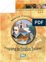 Marco Curricular de Estudios Sociales