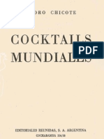 Cocktails Mundiales, De Pedro Chicote. Buenos Aires 1947