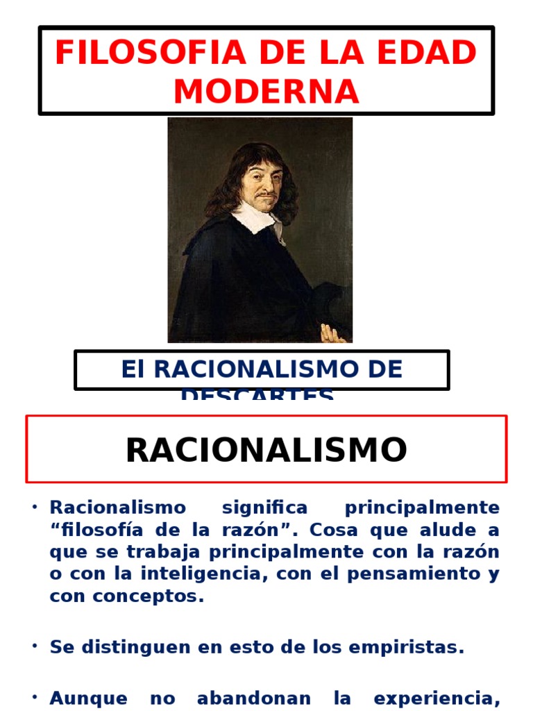 Para A Filosofia Moderna O Fundamento De Tudo Era