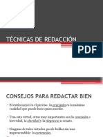 22081569 Tecnicas de Redaccion