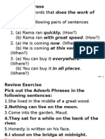 Adverb Phrase & Clause