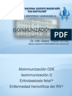 Isoinmunizacion RH